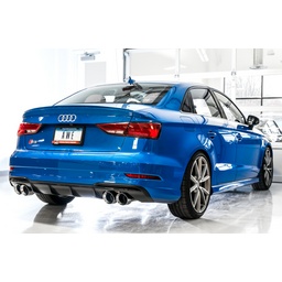 AWE Tuning Audi 8V S3 Track Edition Exhaust w/Chrome Silver Tips 102mm thumbnail-3