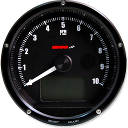 TNT-01R Universal Electronic Speedometer/Tachometer - Black Face/Casing thumbnail-4