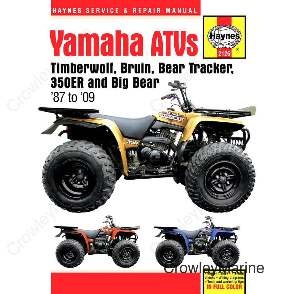 MANUAL YAM YFM350