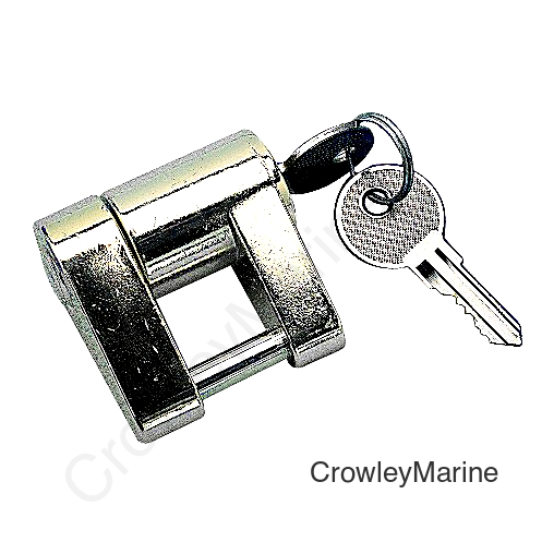COUPLER LOCK ZINC (2/PC)