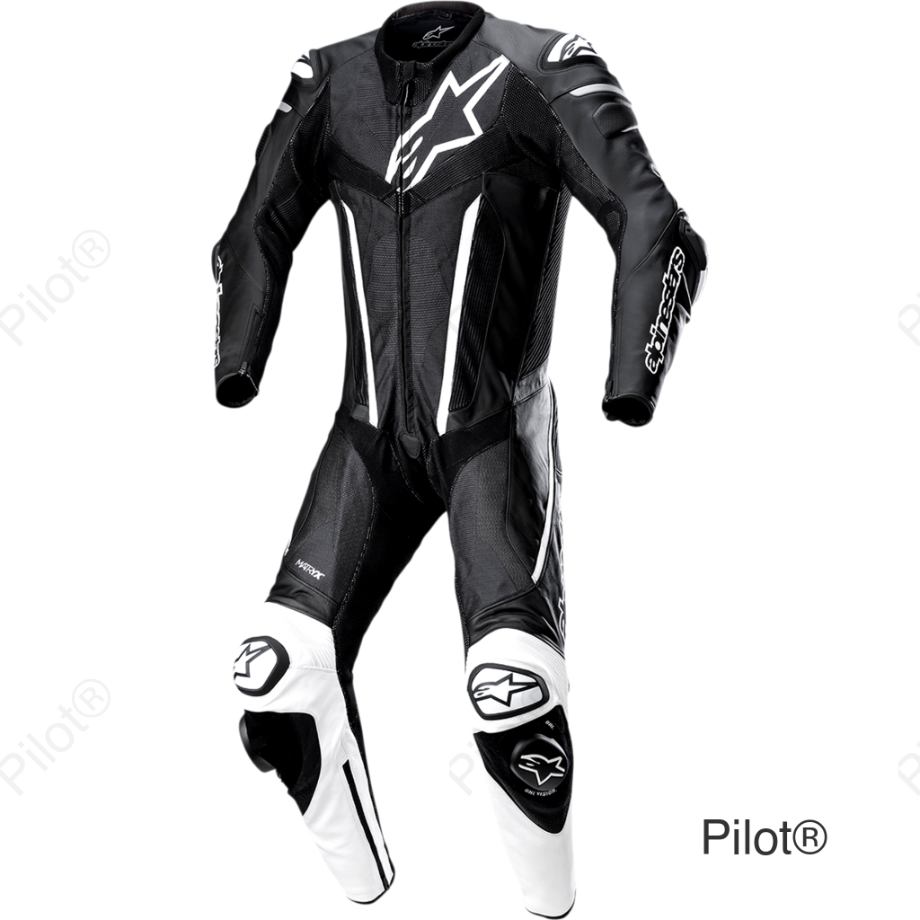 Fusion 1-Piece Suit - Black/White - US 36 / EU 46
