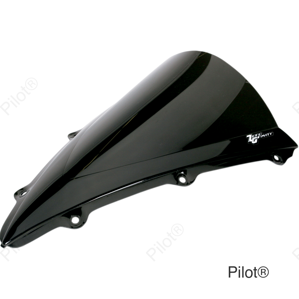 Double Bubble Windscreen - Dark Smoke - YZF-R1