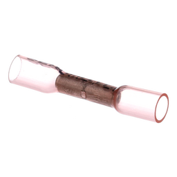 Seachoice Heat Shrink Butt Connector Wire, Solderless, Fits 22-18 Wire Range, Red, Pack of 25 thumbnail-0