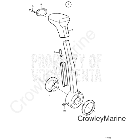 Handle - Volvo Penta (852989)