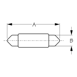 Bulb #70-1 Festoon (Perko) 2Cd thumbnail-1