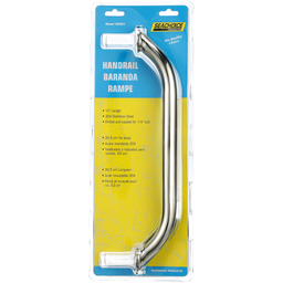 Seachoice Hand Rail, 12 in. Long, 304 Stainless Steel, Accepts 1/4-20 Bolts thumbnail-4