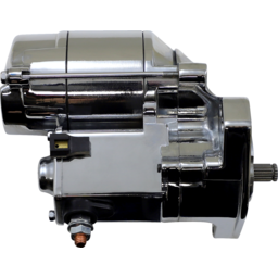 Starter Motor - Harley Davidson - Chrome