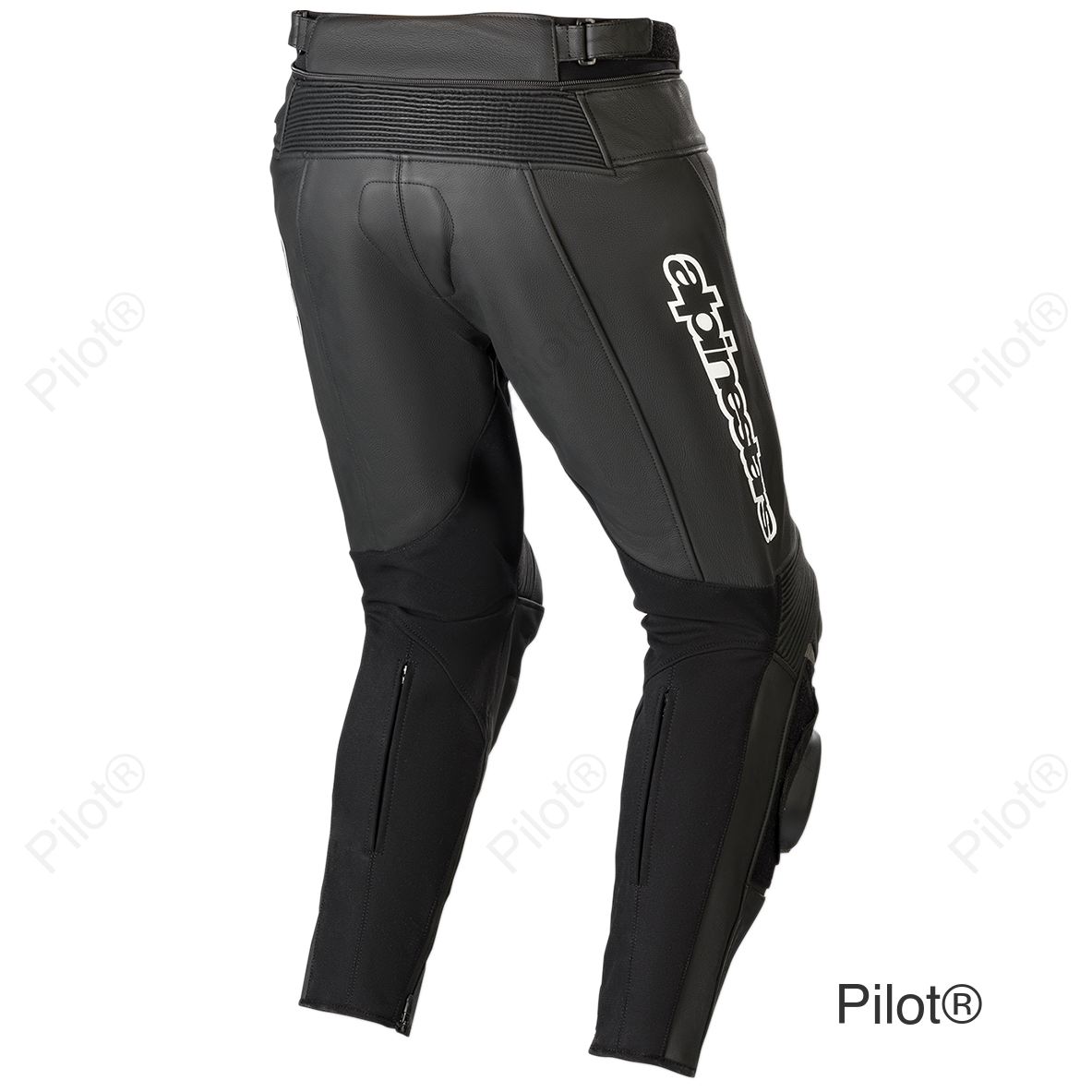 Track v2 Leather Pants - Black - US 28 / EU 44