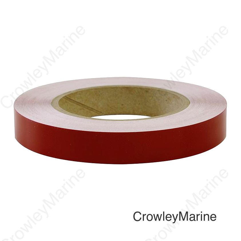 Seachoice 50-77967 Self-Adhesive Boat Striping Tape, 3 Mil Vinyl, 1/2" x 50', Burgundy