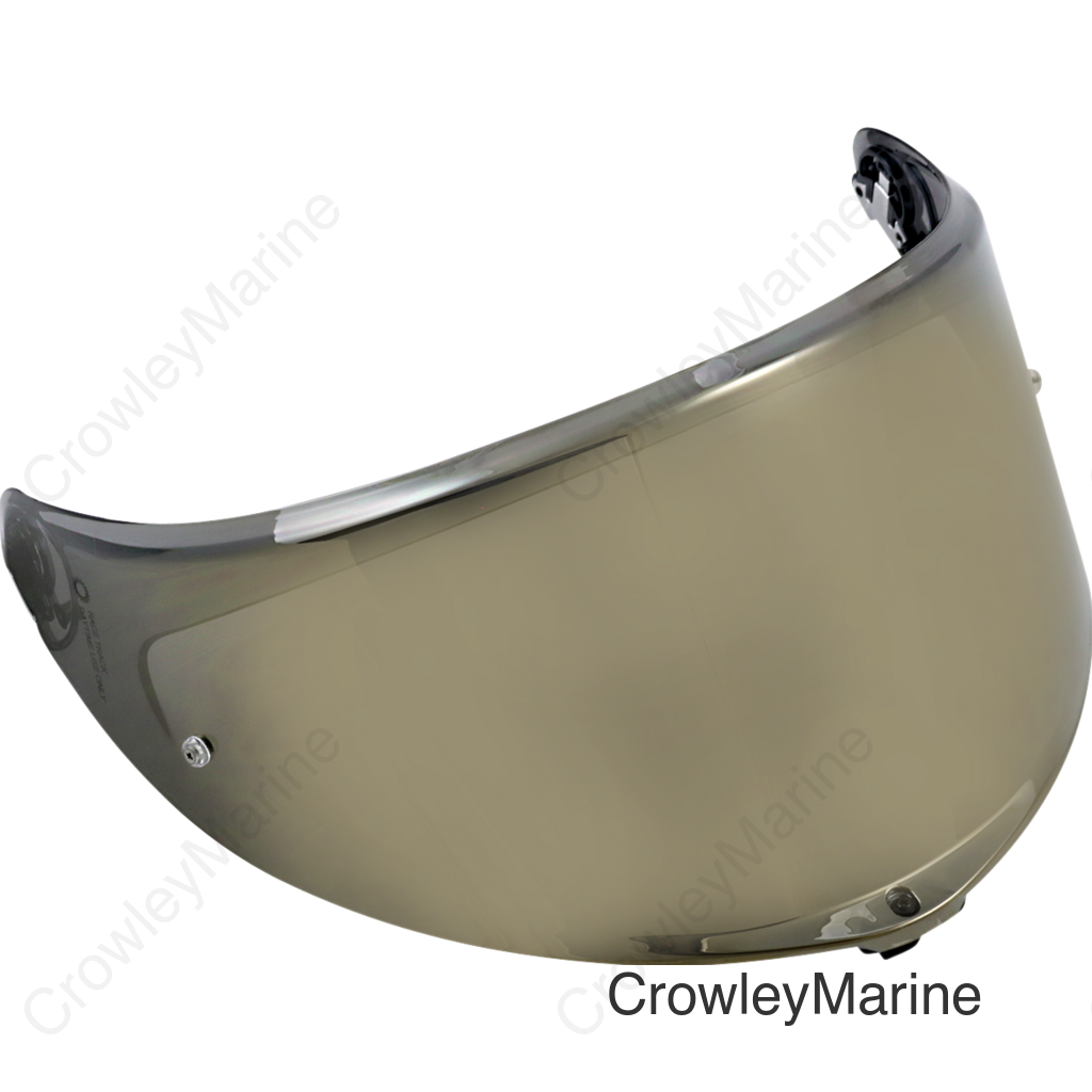 K6 Shield - Pinlock® 120 MaxVision Prepared - Iridium Gold