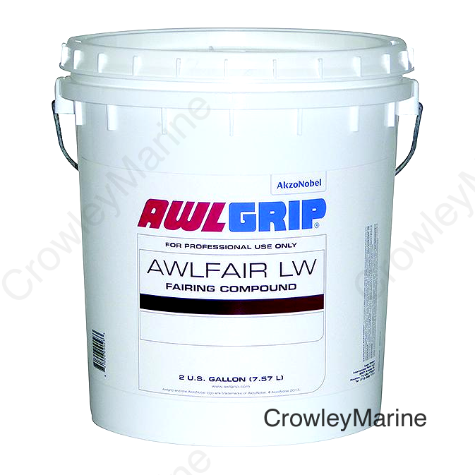 Awlfair LW Trowelable Fairing Compound Fast Converter, Red 2-Gal.