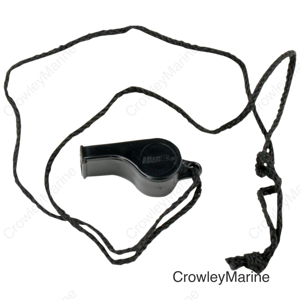 WHISTLE CORDED BLACK