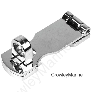 SWIVEL HASP CHROME 3" (224130-1)