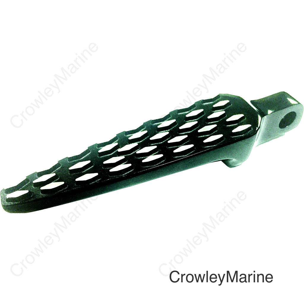 ARGYLE FOOT PEGS STRAIGHT MALE MOUNT SET GLOSS BLACK