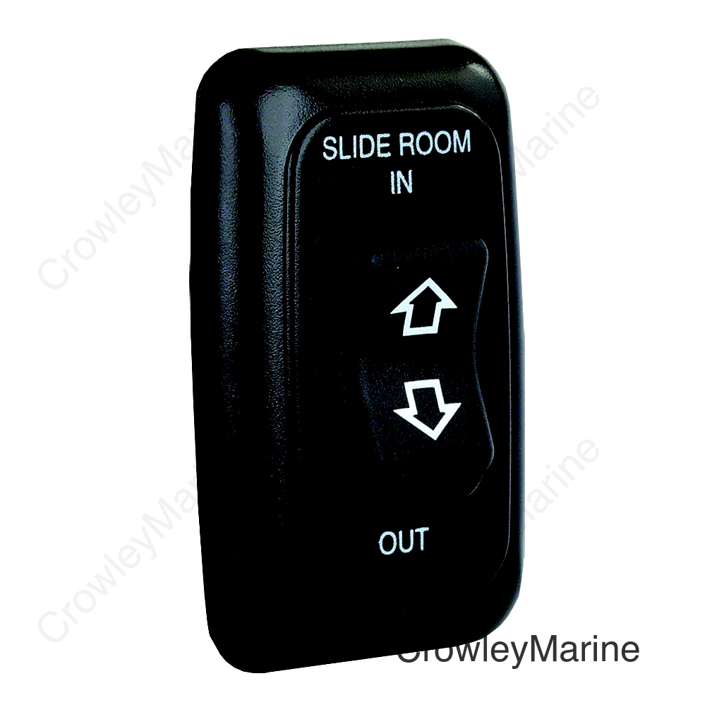 JR Products Single RV Slide Out Switch with Bezel