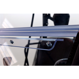 Folding Windshield - Hard Coated Polycarbonate - Defender thumbnail-2
