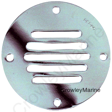 Stainless Steel, 3-1/4" O.D., Uses #6 Fasteners