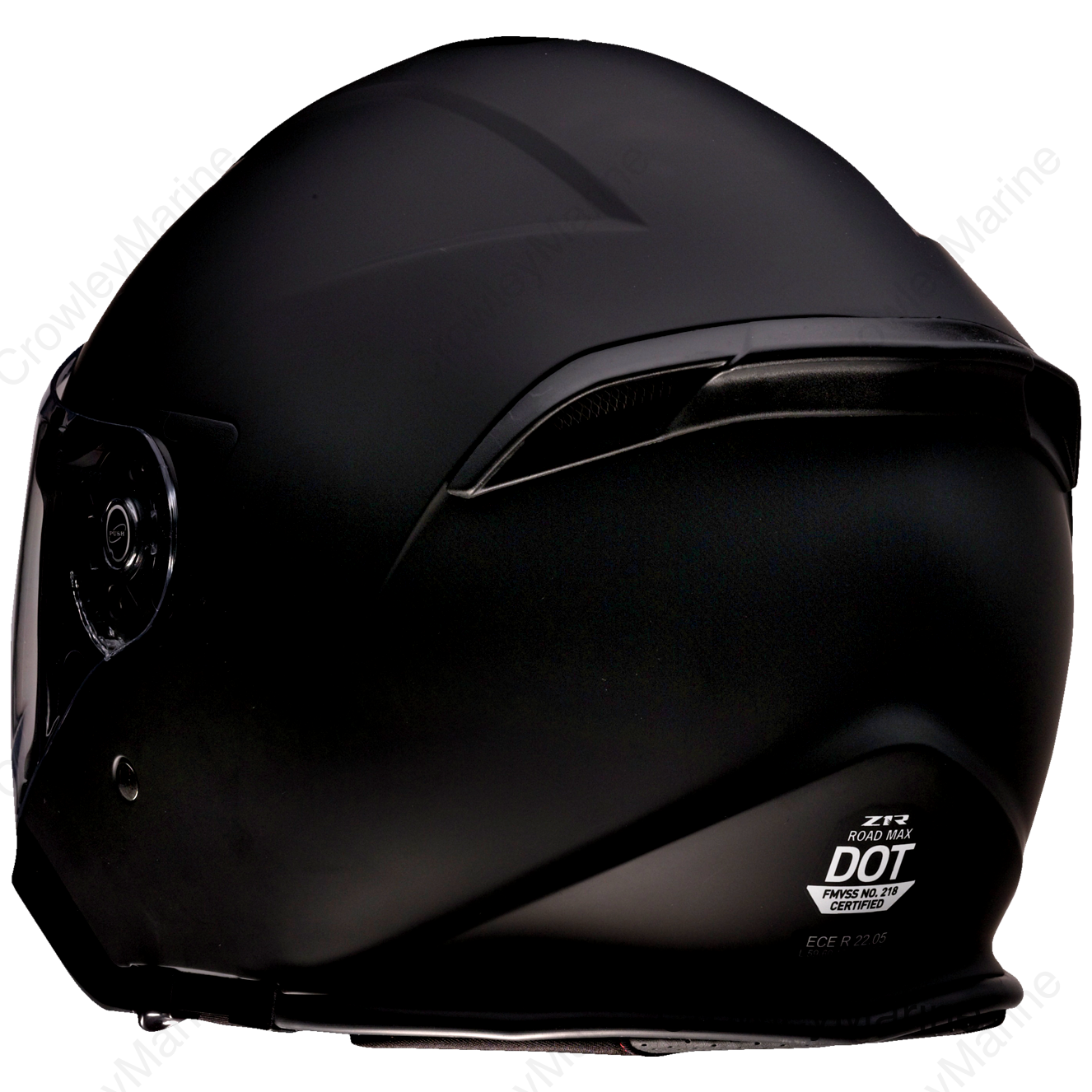 HELMET ROADMAXX 2.0 FLT BLK 4X