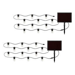 30 Ft 12 Socket LED String Lights (2-Pack) (22046) thumbnail-4