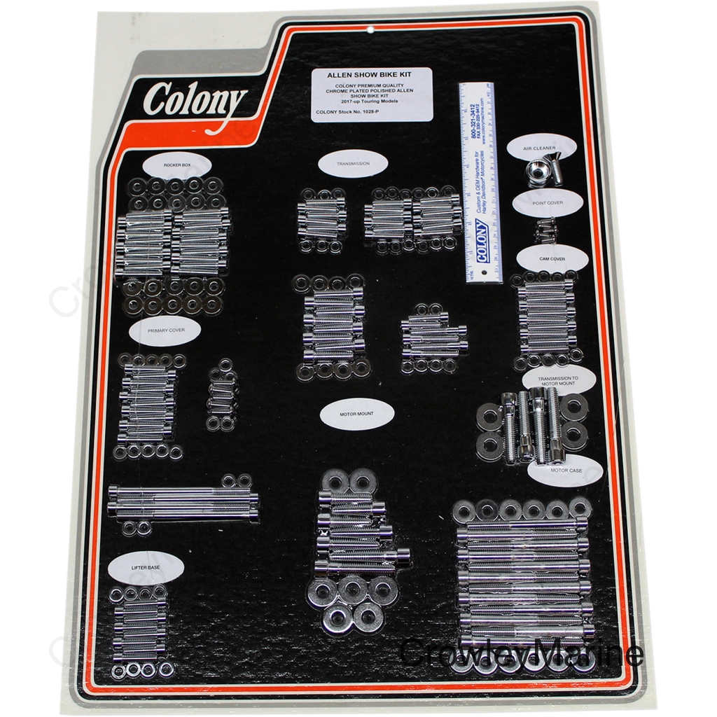 Bolt Kit - Engine - Chrome