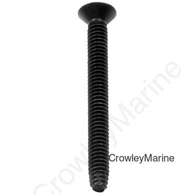 Floor Screw, Torx Head 1/4"x1 1/2" Self Tap, Black Phos-Coat (386200)