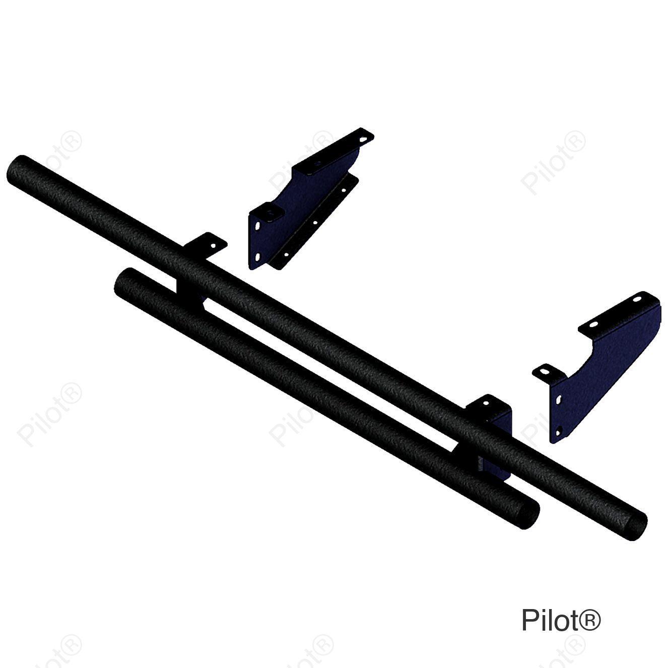 Rear Bumper - Black - Yamaha