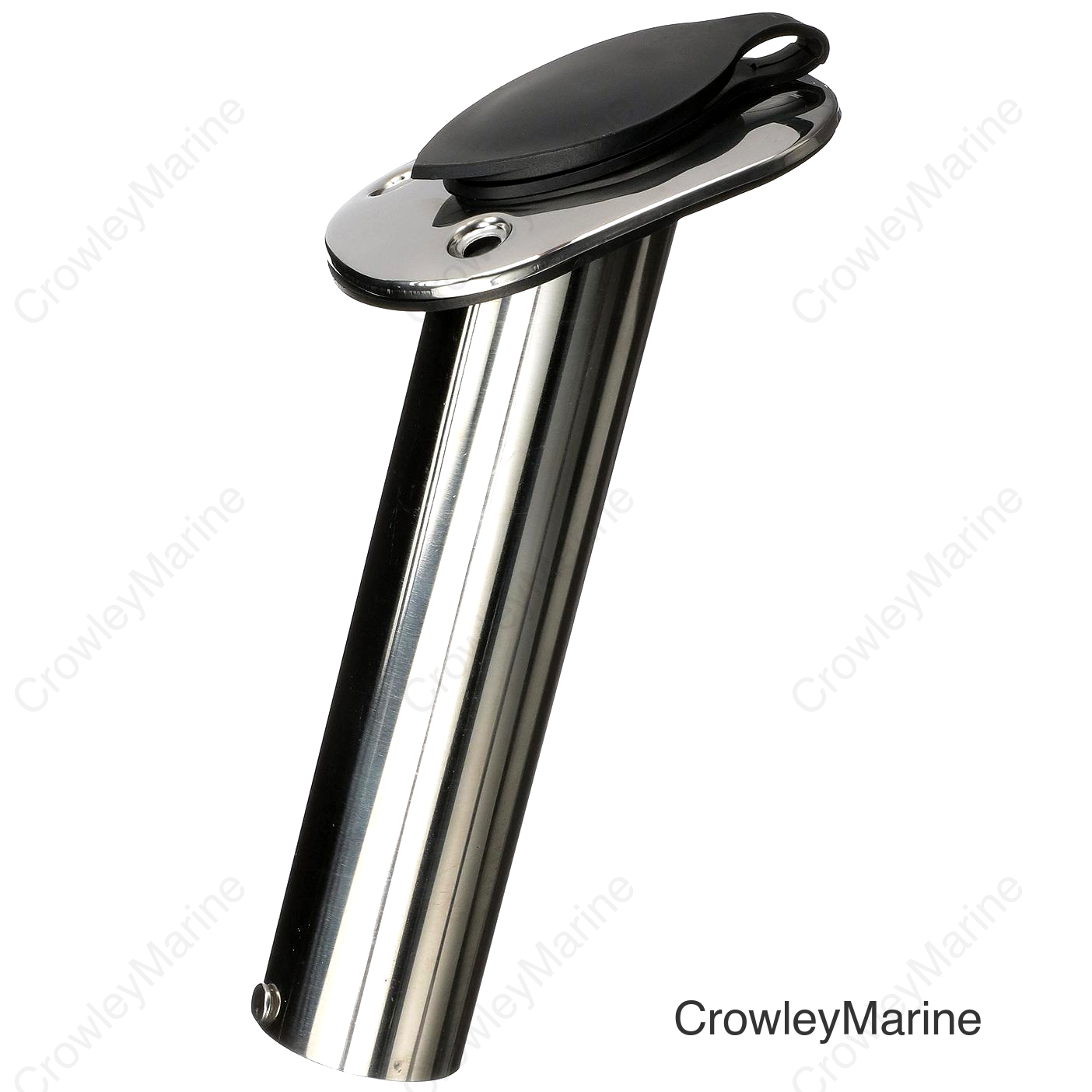 Seachoice Fishing Rod Holder, Stainless Steel, 30 Degree Gunnel Mount