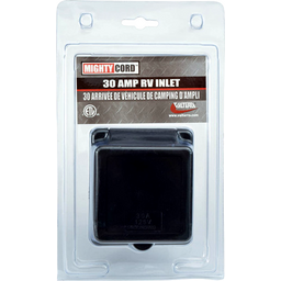 30A POWER INLET, BLACK, PKG (RV0000604) thumbnail-0