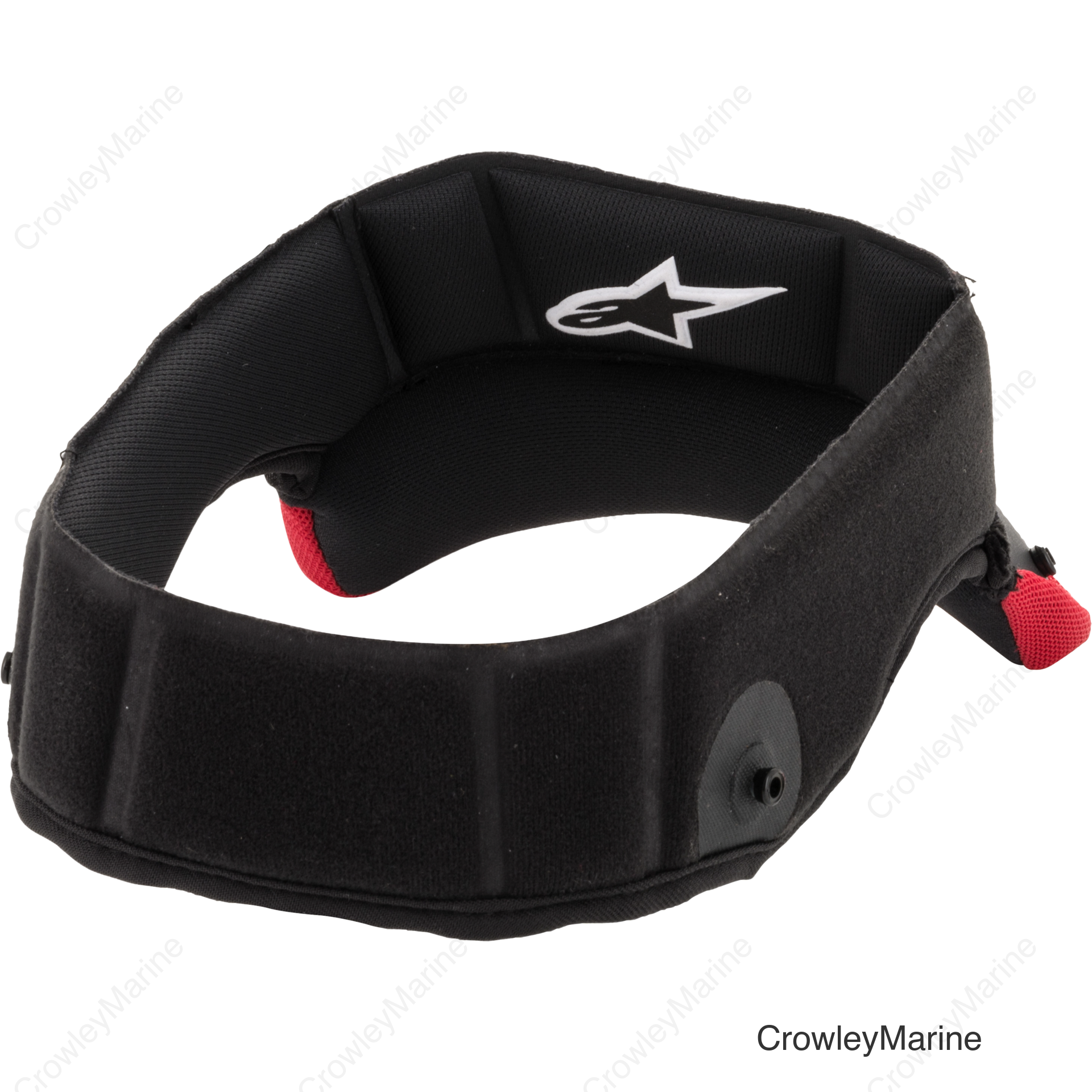 M8/M10 HELMET CROWN PAD BLACK 2X