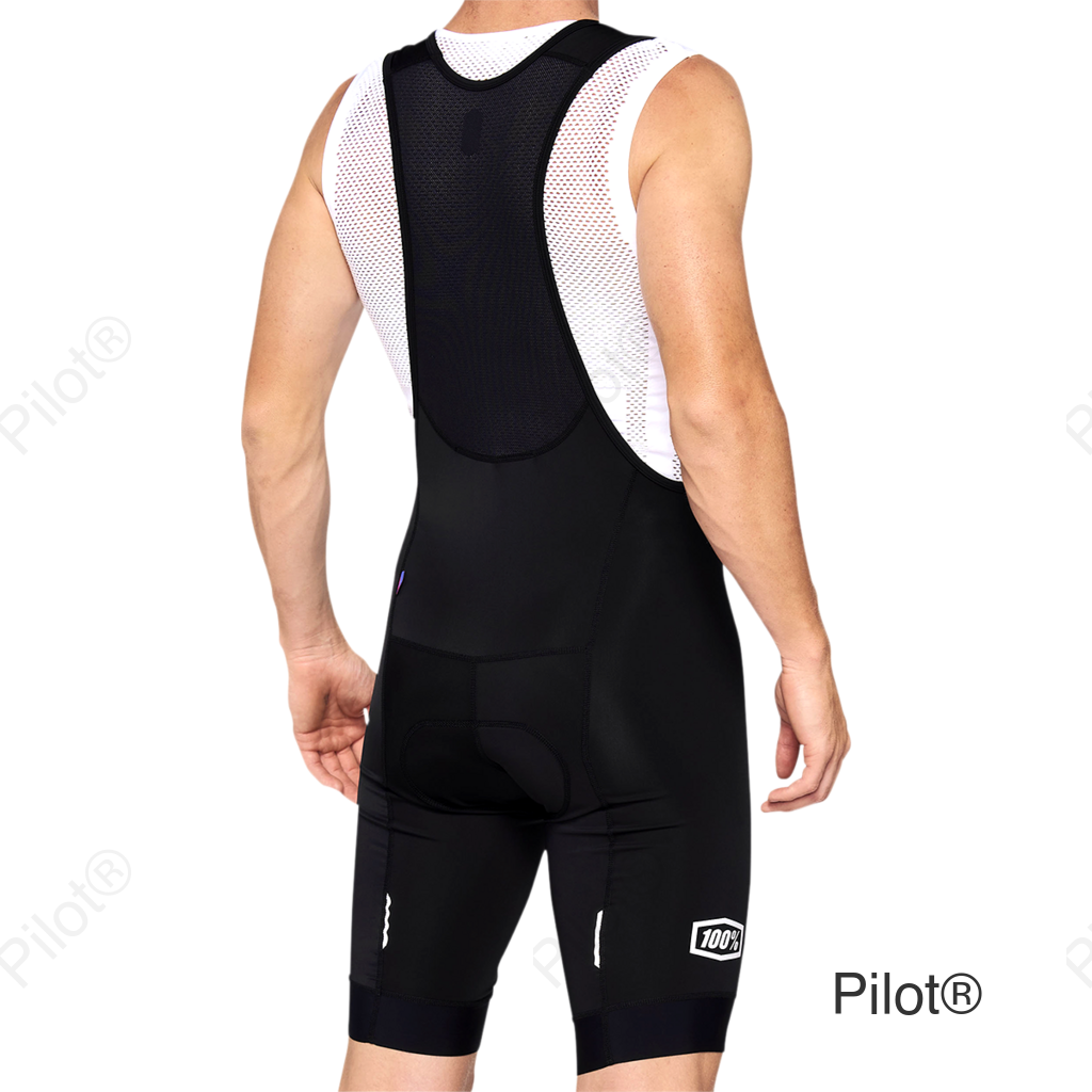 Exceeda Bib Shorts - Black/White - Small