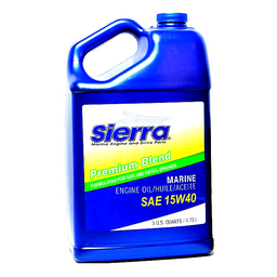 Sierra 95544 Premium Blend Heavy Duty Engine Oil 15W-40, 5 Qt., 4/case thumbnail-1