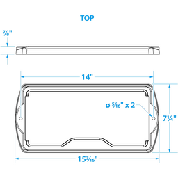 Seachoice Premium Durable Battery Tray, Fits Group 31 Batteries thumbnail-4