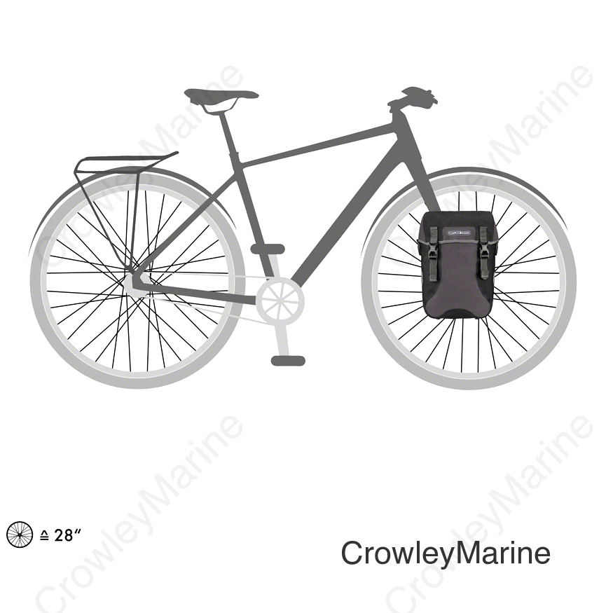 Ortlieb Sport-Packer Plus Pannier - 30L Pair Granite/Black