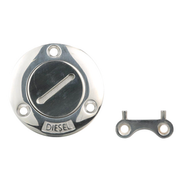 Seachoice Corrosion-Resistant Cast 316 Stainless Steel Deck Fill, Diesel Fill w/ Cap thumbnail-0