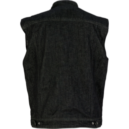 VEST DENIM BLK 2X thumbnail-0
