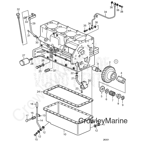 Cover(V2) - Volvo Penta (21188141)