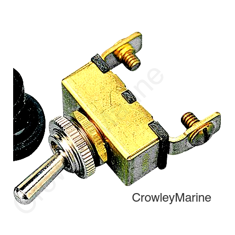 Brass Toggle Switch - On/Off