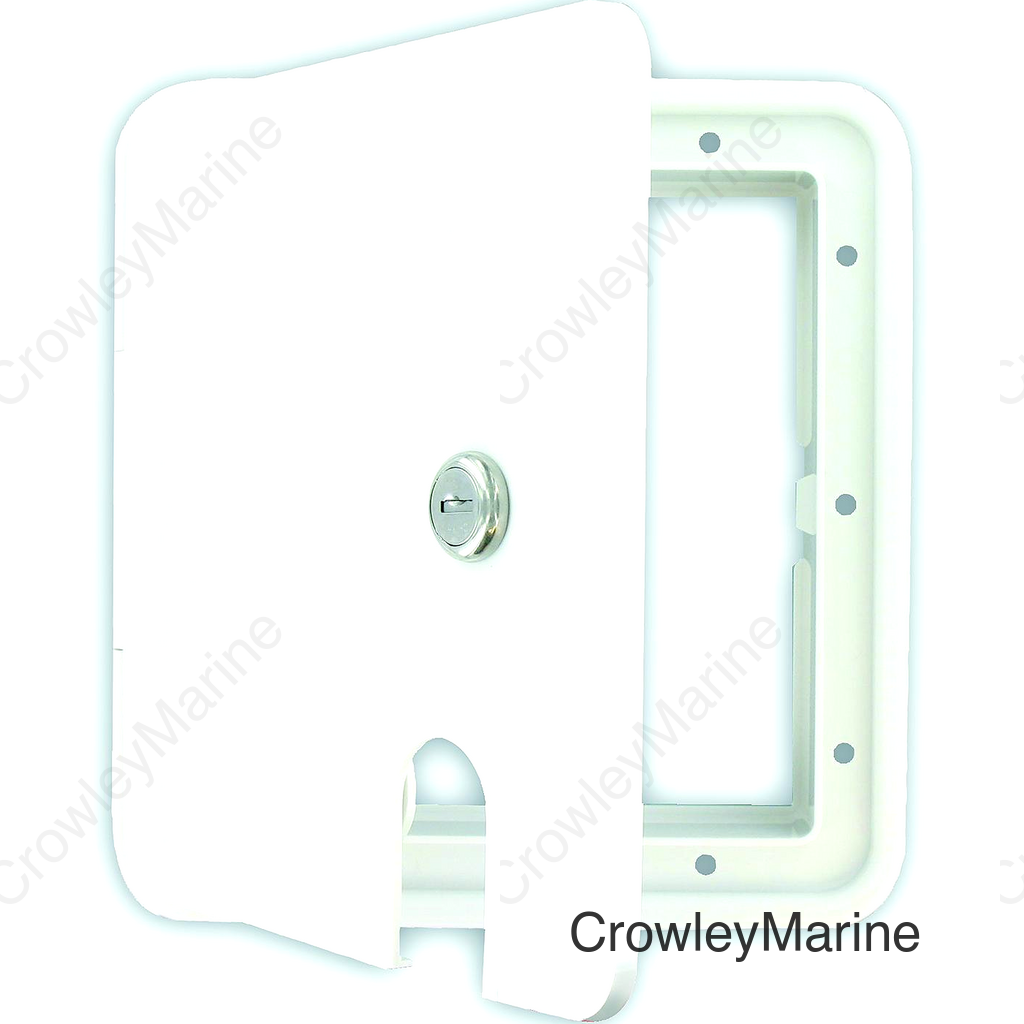 Valterra Cable Hatch, Large Square, White
