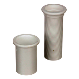 Seachoice Adjustable Splashwell Drain Tube, Fits 1-1/4 in. Opening, White Plastic thumbnail-3