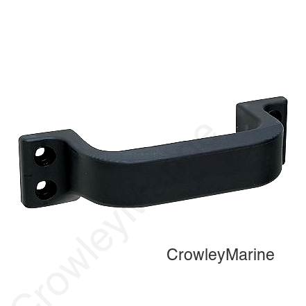 Seachoice Combination Transom Handle and Step, 6-1/2 in Length, Nylon, Black