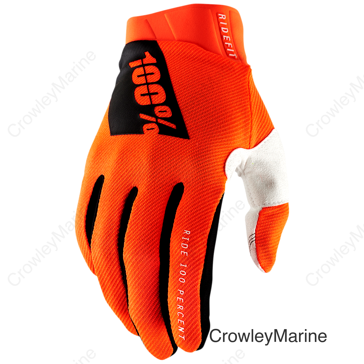 Ridefit Gloves - Fluorescent Orange - Small