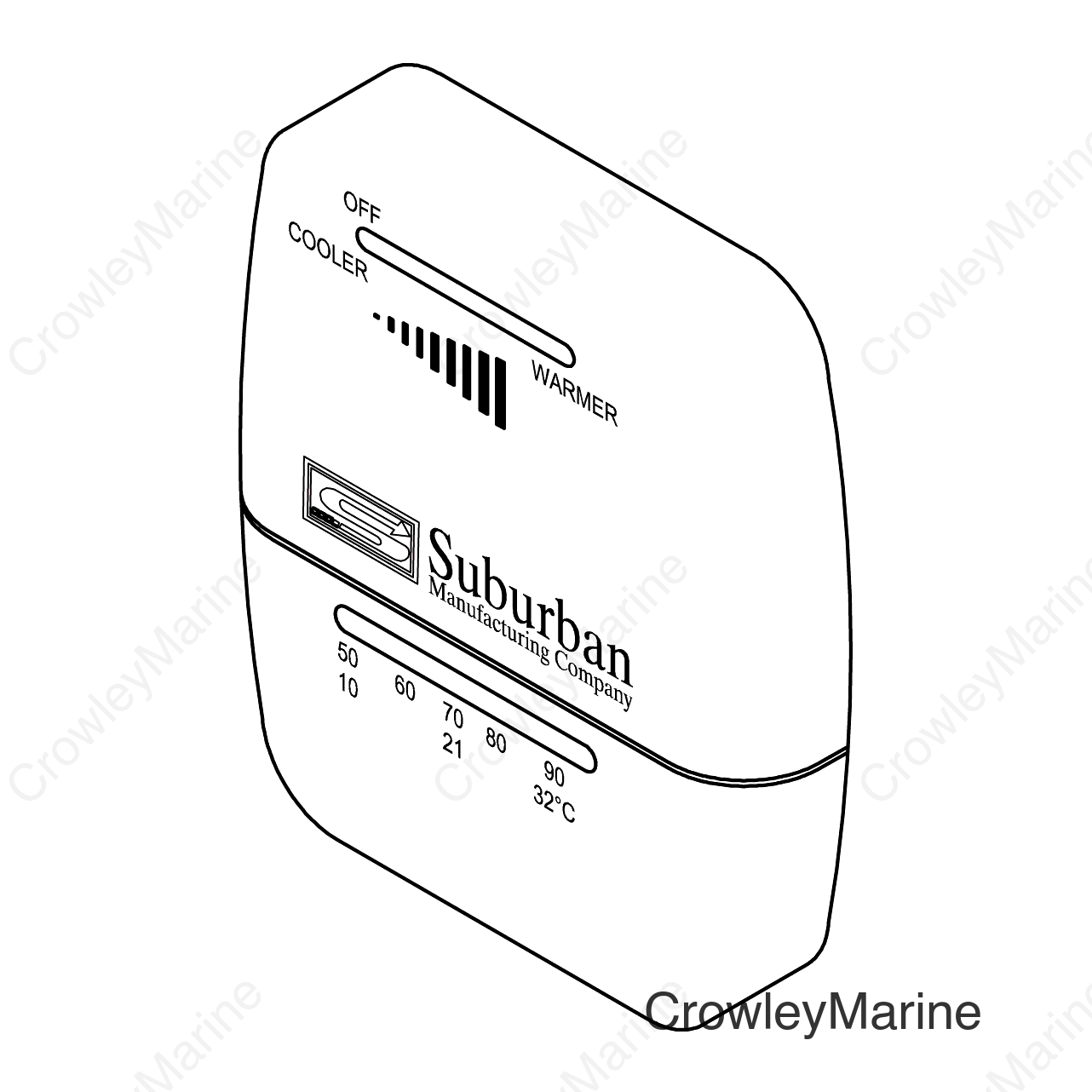 Suburban Furnace Part, Thermostat