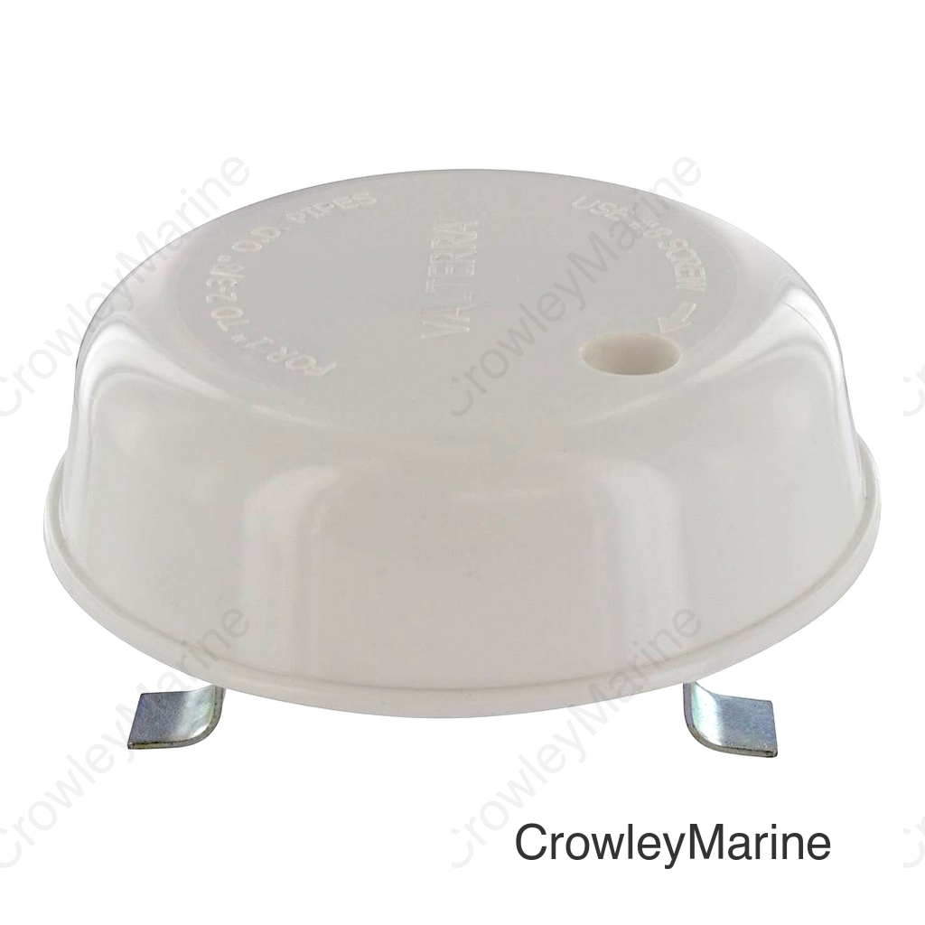 Valterra A103388VP Universal Plumbing Vent Cap, White, Carded