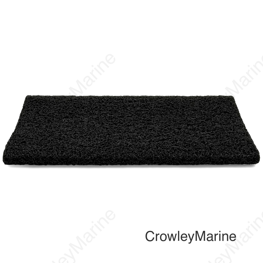 SCRUB RUG TPE 17.5X18 BLK
