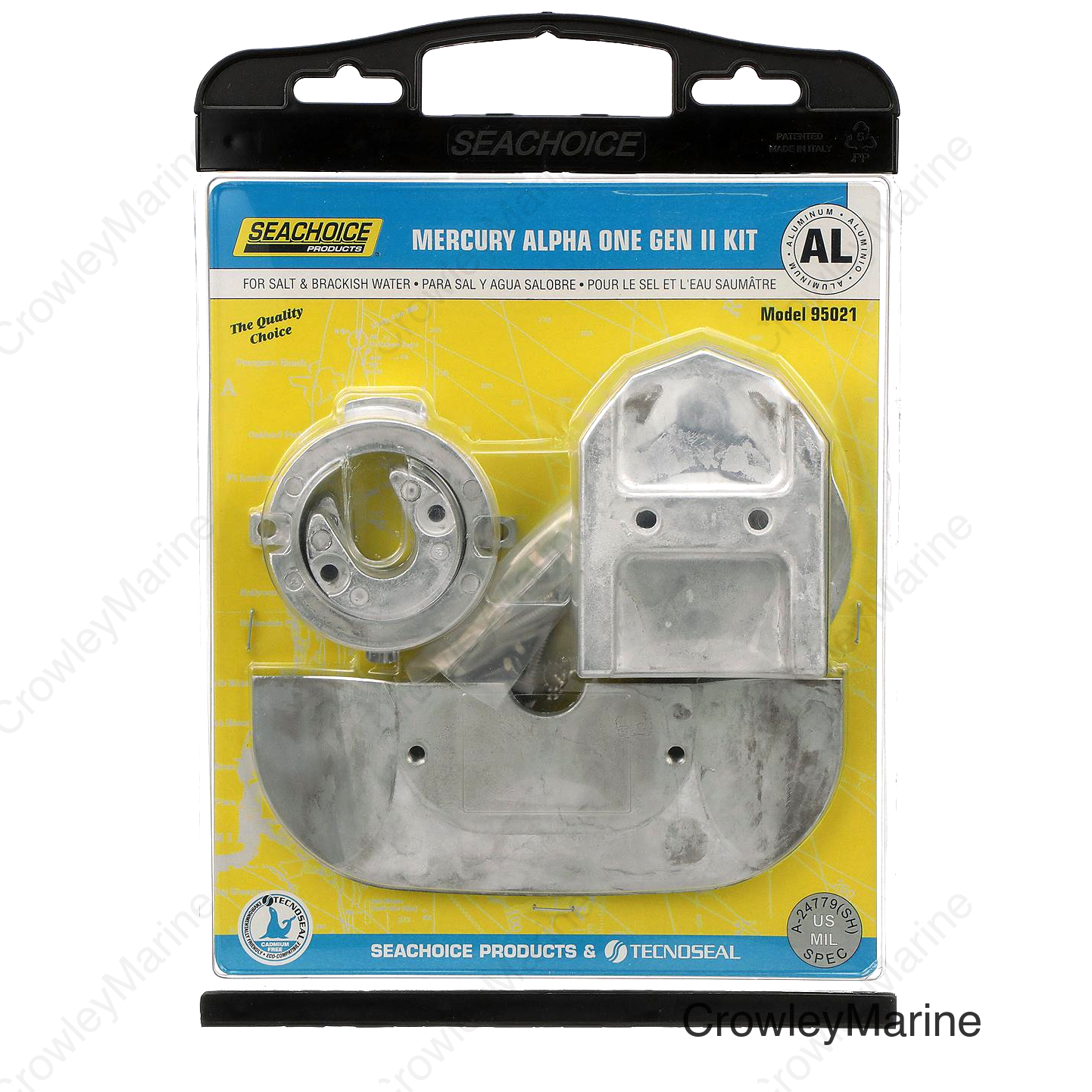 Seachoice Aluminum Anode Kit For Mercury Alpha I Gen 2