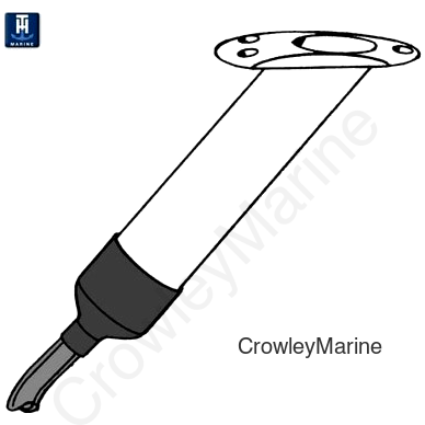 ROD Holder BASE DRAIN CAP-Black (RHBD-1-DP)