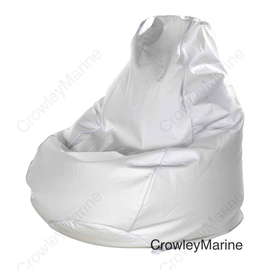 TEARDROP MARINE BEANBAG WHT