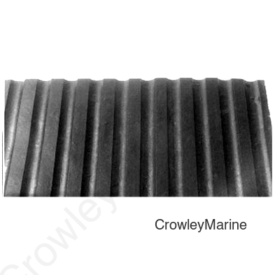 Mat, 1/2 Rubber, 48"x72", Classic Lite Ribbed  (376815)