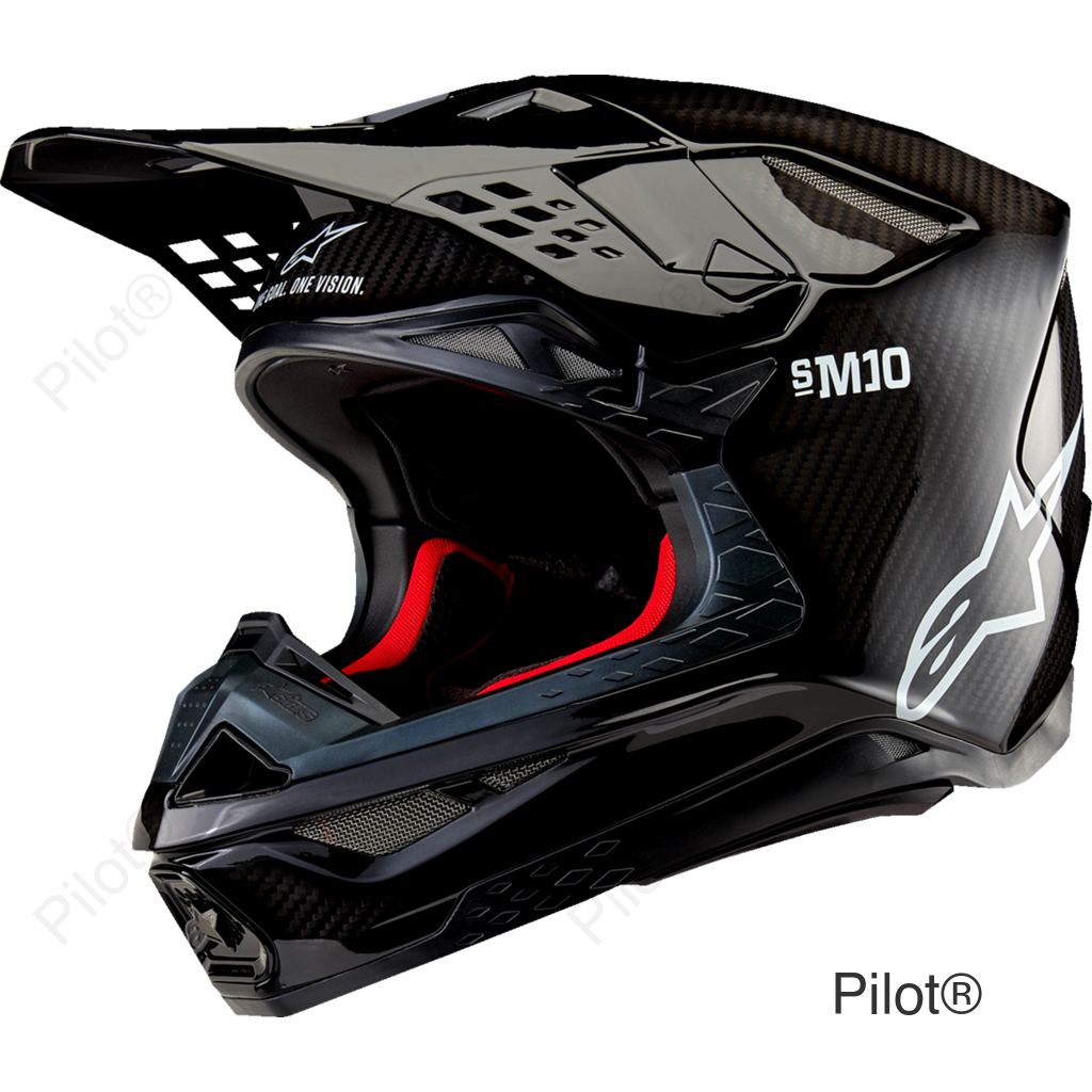 Supertech M10 Helmet - Solid - MIPS® - Gloss Black Carbon - 2XL