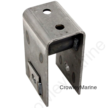 Rear Hanger For 2 1/2" Slipper Springs, 4 1/2" Tall, 5/16" Bolt, 10K (HAP158) (093200)